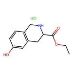 Ethyl 6-hydroxy-1,2,3,4-tetrahydroisoquinoline-3-carboxylate hydrochloride|CS-0051301|128073-39-2