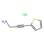 3-(Thiophen-2-yl)prop-2-yn-1-amine hydrochloride|CS-0647758|115955-65-2