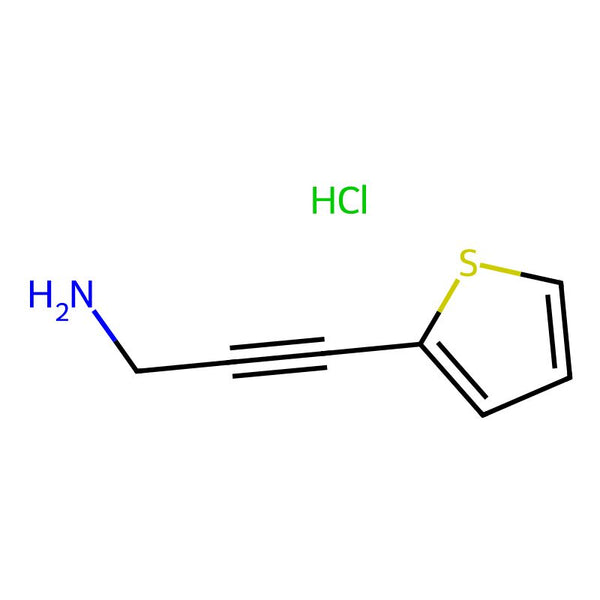 3-(Thiophen-2-yl)prop-2-yn-1-amine hydrochloride|CS-0647758|115955-65-2