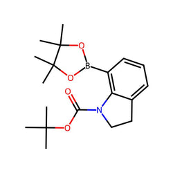 1,1-Dimethylethyl 2,3-dihydro-7-(4,4,5,5-tetramethyl-1,3,2-dioxaborolan-2-yl)-1H-indole-1-carboxylate|CS-0644942|1629585-65-4