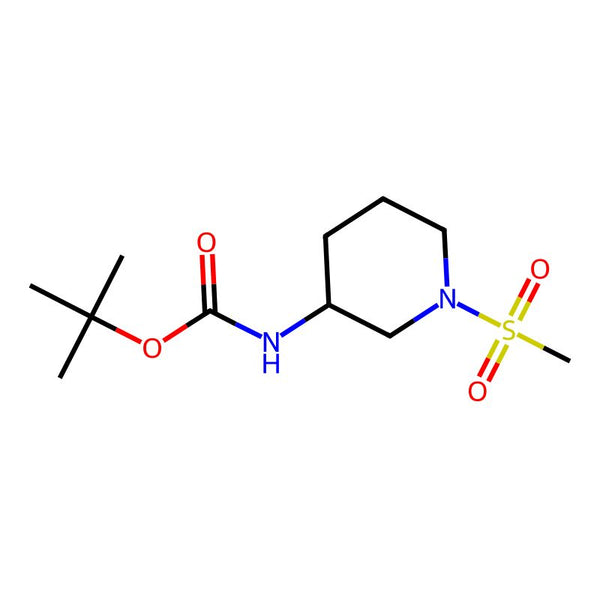 tert-Butyl (1-(methylsulfonyl)piperidin-3-yl)carbamate|CS-0618478|1262310-00-8