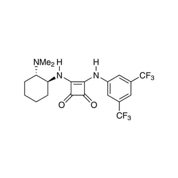 3-[[3,5-Bis(trifluoromethyl)phenyl]amino]-4-[[(1S,2S)-2-(dimethylamino)cyclohexyl]amino]-3-cyclobutene-1,2-dione, 95%, (99% ee)|07-7128|1263205-96-4