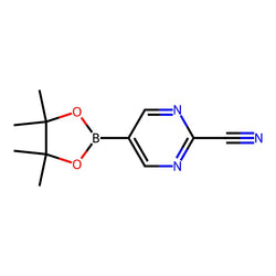 5-(4,4,5,5-Tetramethyl-1,3,2-dioxaborolan-2-yl)pyrimidine-2-carbonitrile|CS-0046254|1025708-31-9