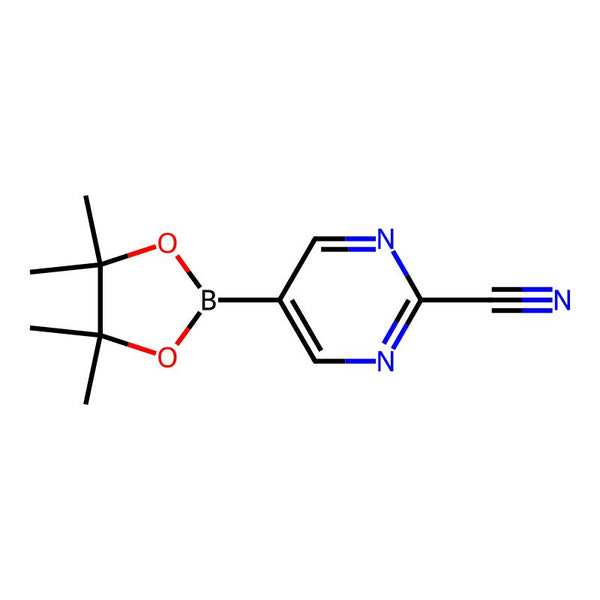 5-(4,4,5,5-Tetramethyl-1,3,2-dioxaborolan-2-yl)pyrimidine-2-carbonitrile|CS-0046254|1025708-31-9