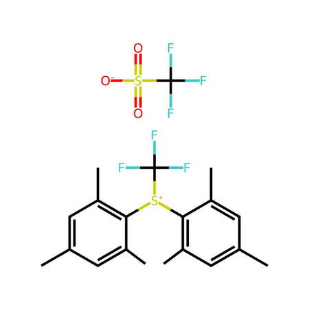 Dimesityl(trifluoromethyl)sulfonium trifluoromethanesulfonate, 98%|9198319|1895006-01-5