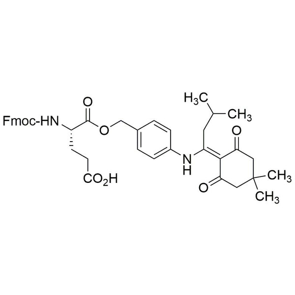 Fmoc-L-glutamic acid-a-4-[N-{1-(4,4-dimethyl-2,6-dioxocyclohexylidene)-3-methylbutyl}amino] benzyl e|03705|172611-75-5