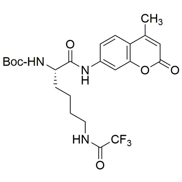 Boc-Lys(Tfa)-AMC|32599|97885-44-4