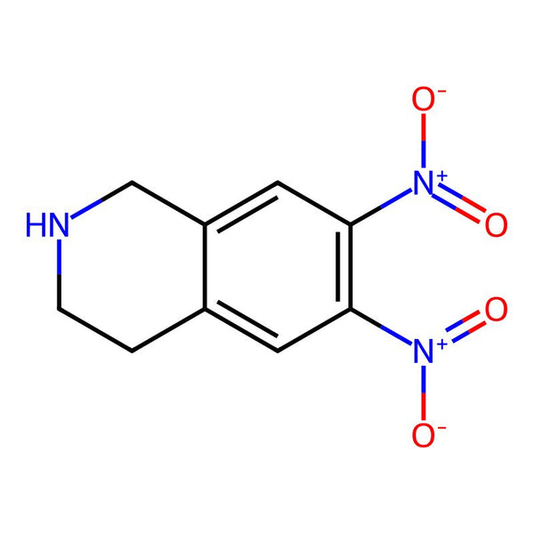6,7-Dinitro-1,2,3,4-tetrahydroisoquinoline|CS-0198356|1644164-49-7
