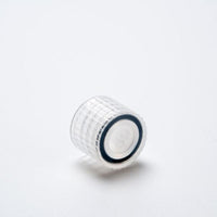 biologix clear polypropylene non-sterile screw cap with o-ring seal (for use with microtubes).  tubes sold separately.  500 caps/pack, 10 packs/case|81-0000