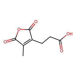 3-(4-Methyl-2,5-dioxo-2,5-dihydrofuran-3-yl)propanoic acid|CS-0153465|487-66-1