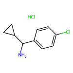 (4-Chlorophenyl)(cyclopropyl)methanamine hydrochloride|CS-0143248|1185166-47-5