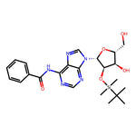 N-(9-((2R,3R,4R,5R)-3-((tert-Butyldimethylsilyl)oxy)-4-hydroxy-5-(hydroxymethyl)tetrahydrofuran-2-yl)-9H-purin-6-yl)benzamide|CS-0542307|69504-07-0