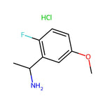 1-(2-Fluoro-5-methoxyphenyl)ethanamine hydrochloride|CS-0514365|2089380-99-2