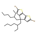 2,6-Dibromo-4,4-bis(2-ethylhexyl)-4H-cyclopenta[2,1-b:3,4-b']dithiophene|CS-0167965|365547-21-3