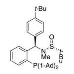 [S(R)]-N-[(R)-(4-(tert-Butyl)phenyl)[2-(diadamantanphosphino)phenyl]methyl]-N,2-dimethyl-2-propanesulfinamide, 95%|15-0036