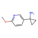1-(6-Methoxypyridin-3-yl)cyclopropanamine|CS-W004452|1060806-98-5