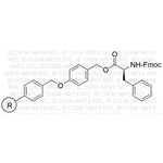 Fmoc-L-phenylalanine 4-alkoxybenzyl alcohol resin|01914