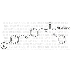 Fmoc-L-phenylalanine 4-alkoxybenzyl alcohol resin|01914