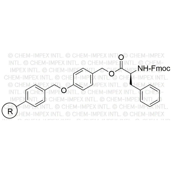 Fmoc-L-phenylalanine 4-alkoxybenzyl alcohol resin|01914