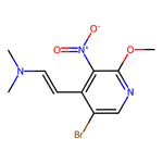 5-Bromo-4-[2-(dimethylamino)ethenyl]-2-methoxy-3-nitropyridine|CS-M1659|917918-81-1