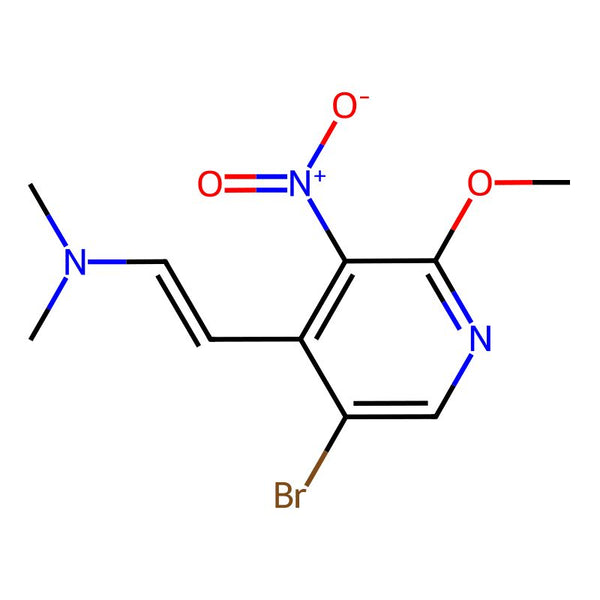 5-Bromo-4-[2-(dimethylamino)ethenyl]-2-methoxy-3-nitropyridine|CS-M1659|917918-81-1
