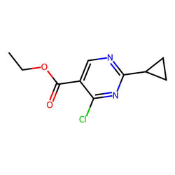 Ethyl 4-chloro-2-cyclopropylpyrimidine-5-carboxylate|CS-0041915|1044770-40-2