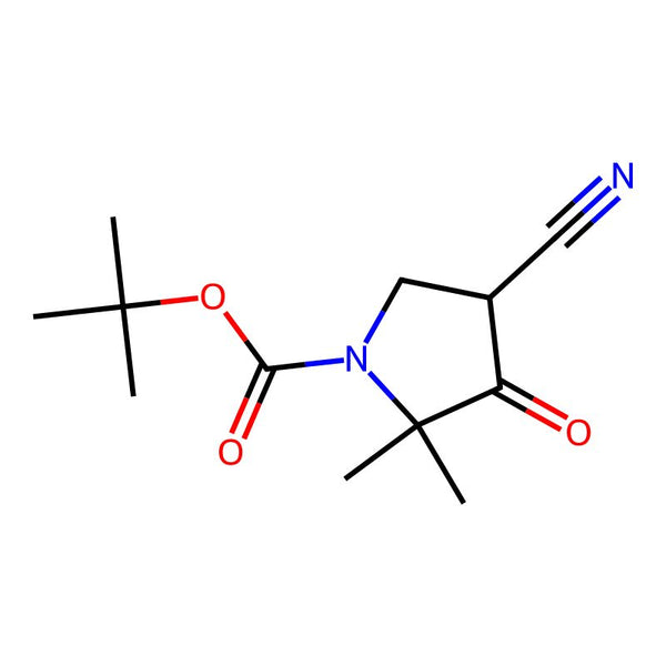 tert-Butyl 4-cyano-2,2-dimethyl-3-oxopyrrolidine-1-carboxylate|CS-0039069|946497-94-5