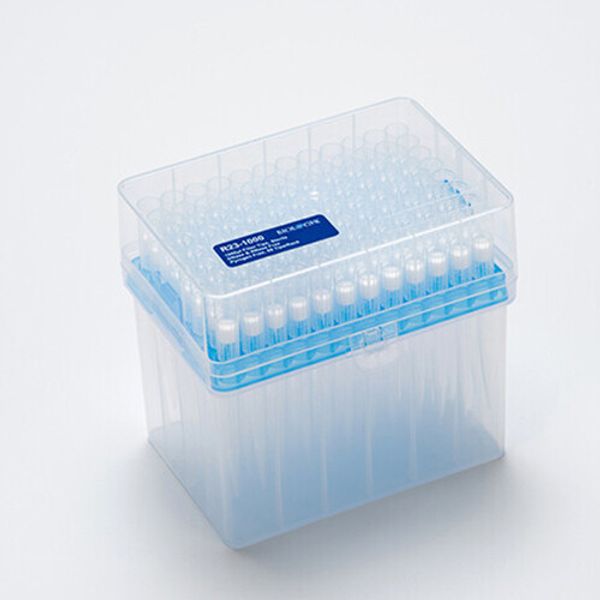 1000μl  lts tip, rack, with filter, sterile.  96 pieces/rack, 10 racks/pack, 5 packs/case|R23-1000