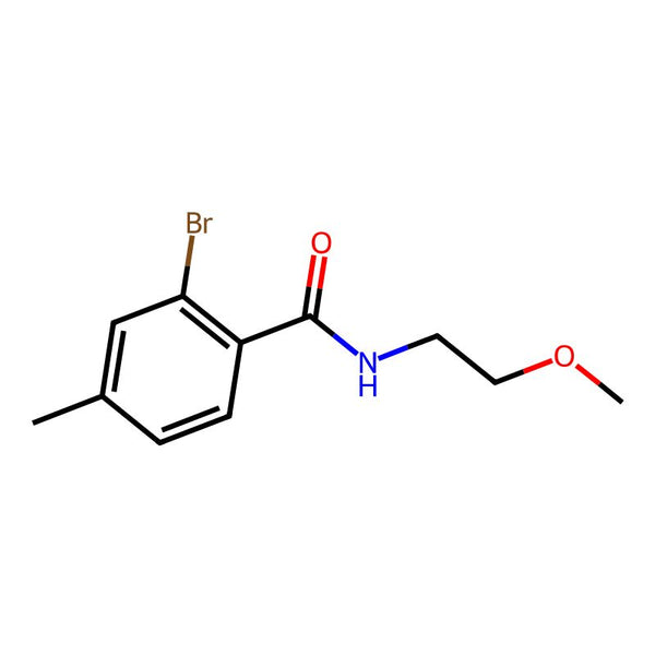 2-Bromo-N-(2-methoxyethyl)-4-methylbenzamide|CS-1660628|1551435-76-7