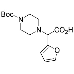 2-(4-Boc-piperazinyl)-2-(2-furanyl)acetic acid|16099|870719-85-0