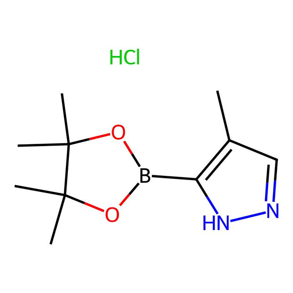 4-Methyl-3-(4,4,5,5-tetramethyl-1,3,2-dioxaborolan-2-yl)-1H-pyrazole hydrochloride|CS-0696403|2345598-03-8