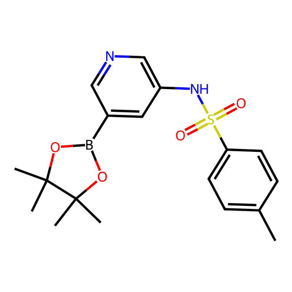 4-Methyl-N-(5-(4,4,5,5-tetramethyl-1,3,2-dioxaborolan-2-yl)pyridin-3-yl)benzenesulfonamide|CS-0441518|1162681-06-2