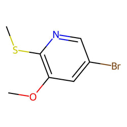 5-Bromo-3-methoxy-2-(methylthio)pyridine|CS-0882342|1446002-40-9
