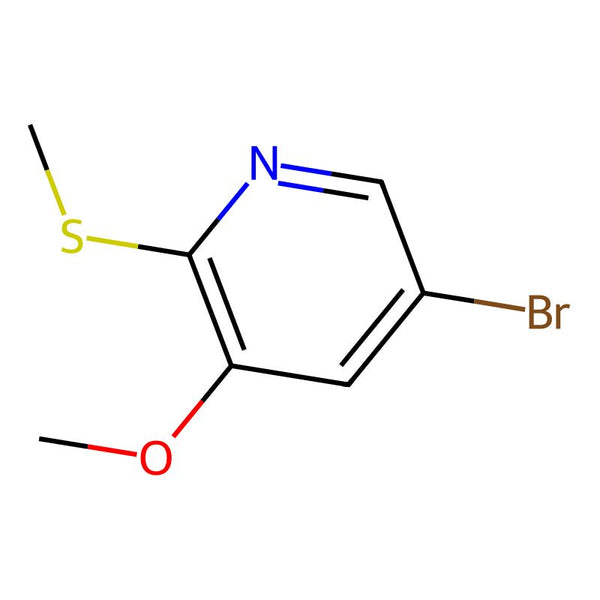5-Bromo-3-methoxy-2-(methylthio)pyridine|CS-0882342|1446002-40-9