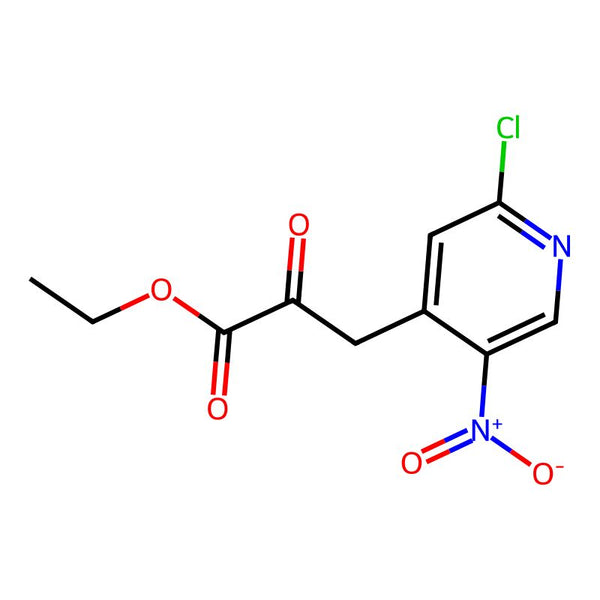 Ethyl 3-(2-chloro-5-nitropyridin-4-yl)-2-oxopropanoate|CS-0162908|800401-66-5