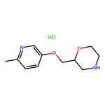 2-(((6-Methylpyridin-3-yl)oxy)methyl)morpholine hydrochloride|CS-0084310|2089648-82-6