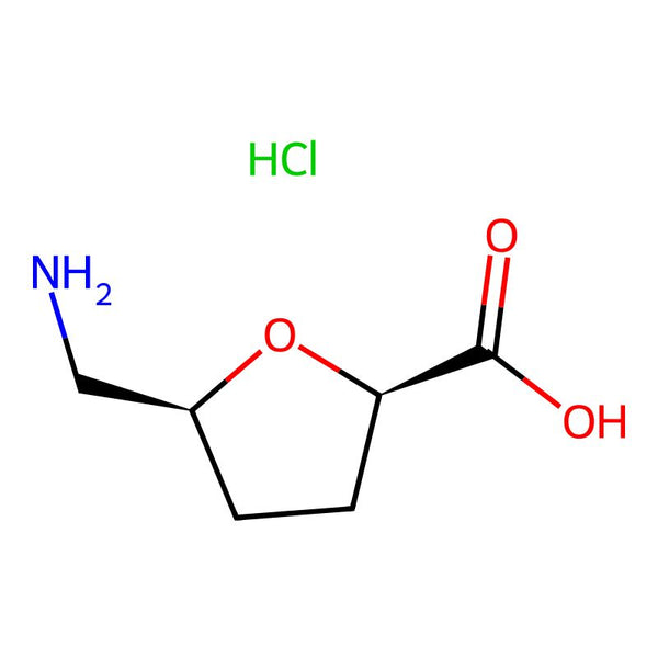 rel-(2R,5S)-5-(Aminomethyl)tetrahydrofuran-2-carboxylic acid hydrochloride|CS-0652804|2138266-71-2