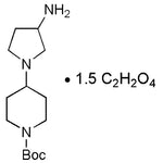 1-N-Boc 4-(3-aminopyrrolidin-1-yl) piperidine sesqui oxalate|18952|885274-89-5