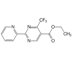 Ethyl 4-(trifluoromethyl)-2-(pyridin-2-yl)pyrimidine-5-carboxylate, 97%|214675|866132-66-3