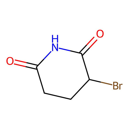 3-Bromopiperidine-2,6-dione, 97%|9019772|62595-74-8