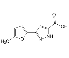 5-(5-Methylfuran-2-yl)-1H-pyrazole-3-carboxylic acid, 97%|246468|879442-52-1