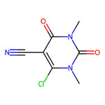 6-Chloro-1,3-dimethyl-2,4-dioxo-1,2,3,4-tetrahydropyrimidine-5-carbonitrile|CS-0241900|69337-31-1