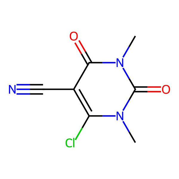 6-Chloro-1,3-dimethyl-2,4-dioxo-1,2,3,4-tetrahydropyrimidine-5-carbonitrile|CS-0241900|69337-31-1