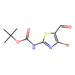 tert-Butyl (4-bromo-5-formylthiazol-2-yl)carbamate|CS-0040385|944805-17-8