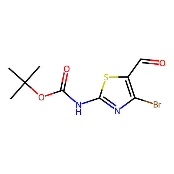 tert-Butyl (4-bromo-5-formylthiazol-2-yl)carbamate|CS-0040385|944805-17-8