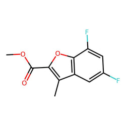 Methyl 5,7-difluoro-3-methylbenzofuran-2-carboxylate|CS-0896550|1877066-69-7
