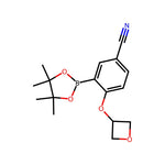 4-(Oxetan-3-yloxy)-3-(4,4,5,5-tetramethyl-[1,3,2]dioxaborolan-2-yl)-benzonitrile, 95%|05-0017|2565644-67-7