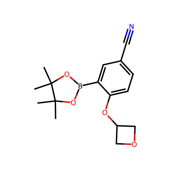 4-(Oxetan-3-yloxy)-3-(4,4,5,5-tetramethyl-[1,3,2]dioxaborolan-2-yl)-benzonitrile, 95%|05-0017|2565644-67-7