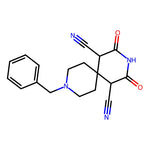 9-Benzyl-2,4-dioxo-3,9-diazaspiro[5.5]undecane-1,5-dicarbonitrile|CS-0047455|189333-46-8