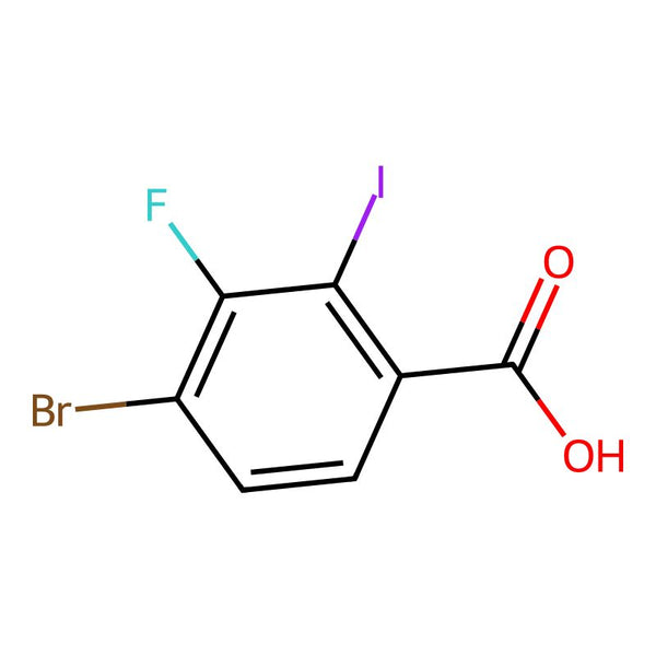 4-Bromo-3-fluoro-2-iodobenzoic acid|CS-0590338|1823316-00-2